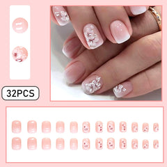 RUPOFUZA kit uñas 24 puntas, 12 tallas para ajuste perfecto.