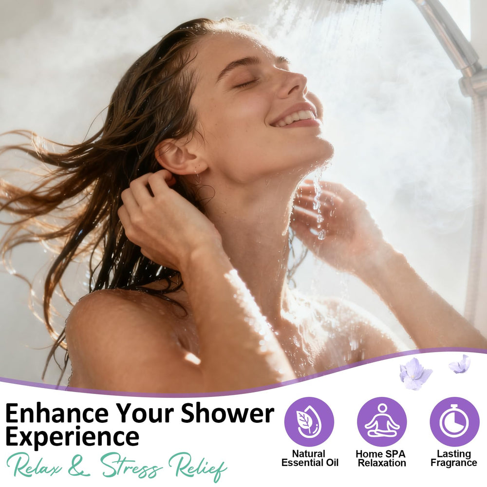 RUSEMLE aroma menta para ducha, sensación fresca que estimula el ánimo