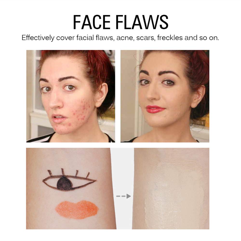 SACE LADY concealer pack with three 6ml tubes for on-the-go touch-ups.