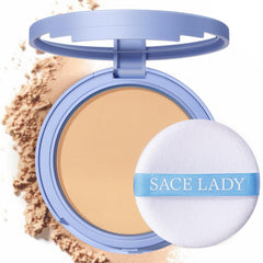 SACE LADY polvo compacto prensado para rostro con acabado mate y larga duración.