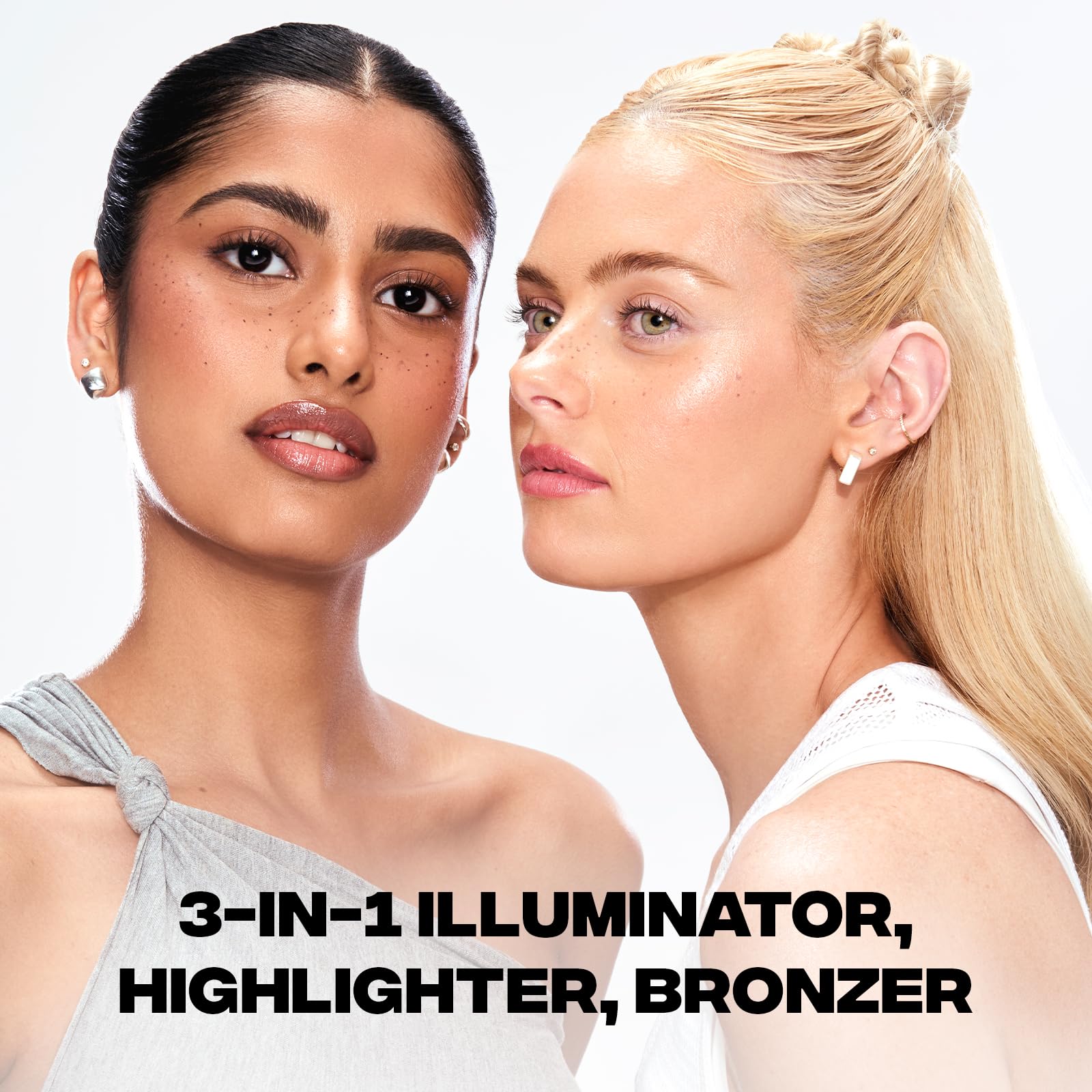 Sacheu Liquid Glow offre un fini lumineux sous le maquillage ou en superposition.