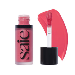 Saie rubor líquido con aplicador bola para lograr un acabado suave.
