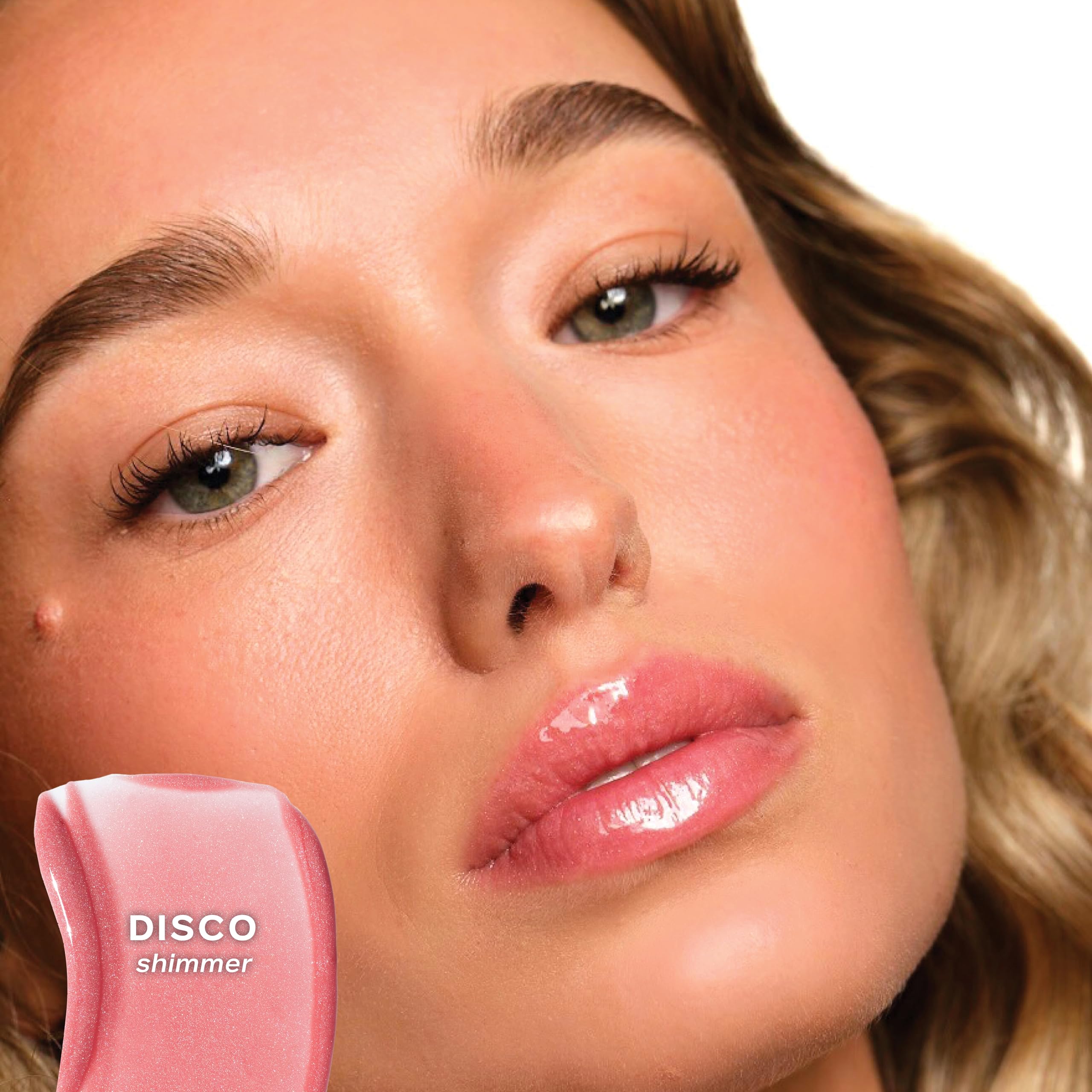 Saie Glossybounce doe-foot applicator for precise, even coating