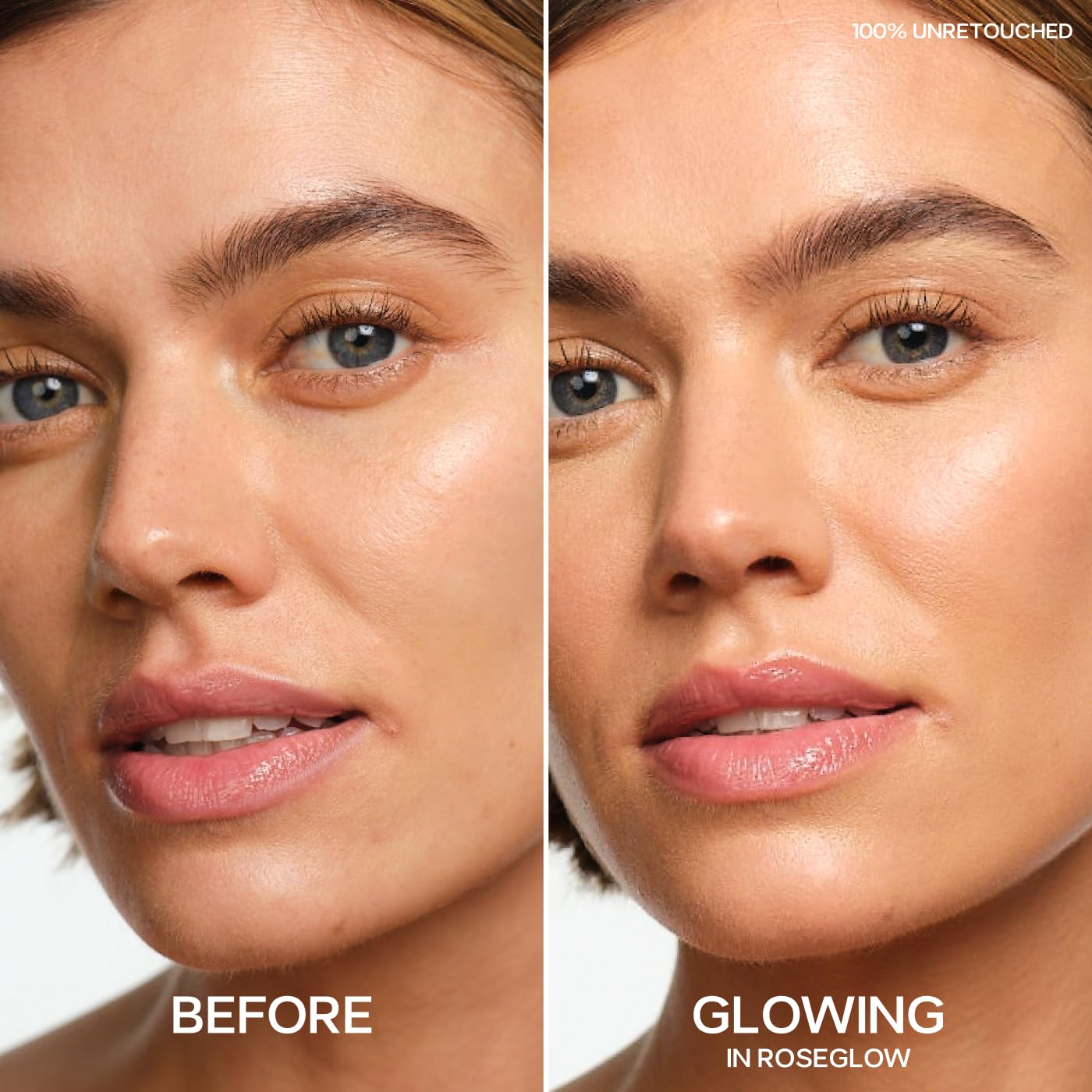 Aplicador del Saie Mini Glowy Super Gel, fácil dosificación para el glow diario.
