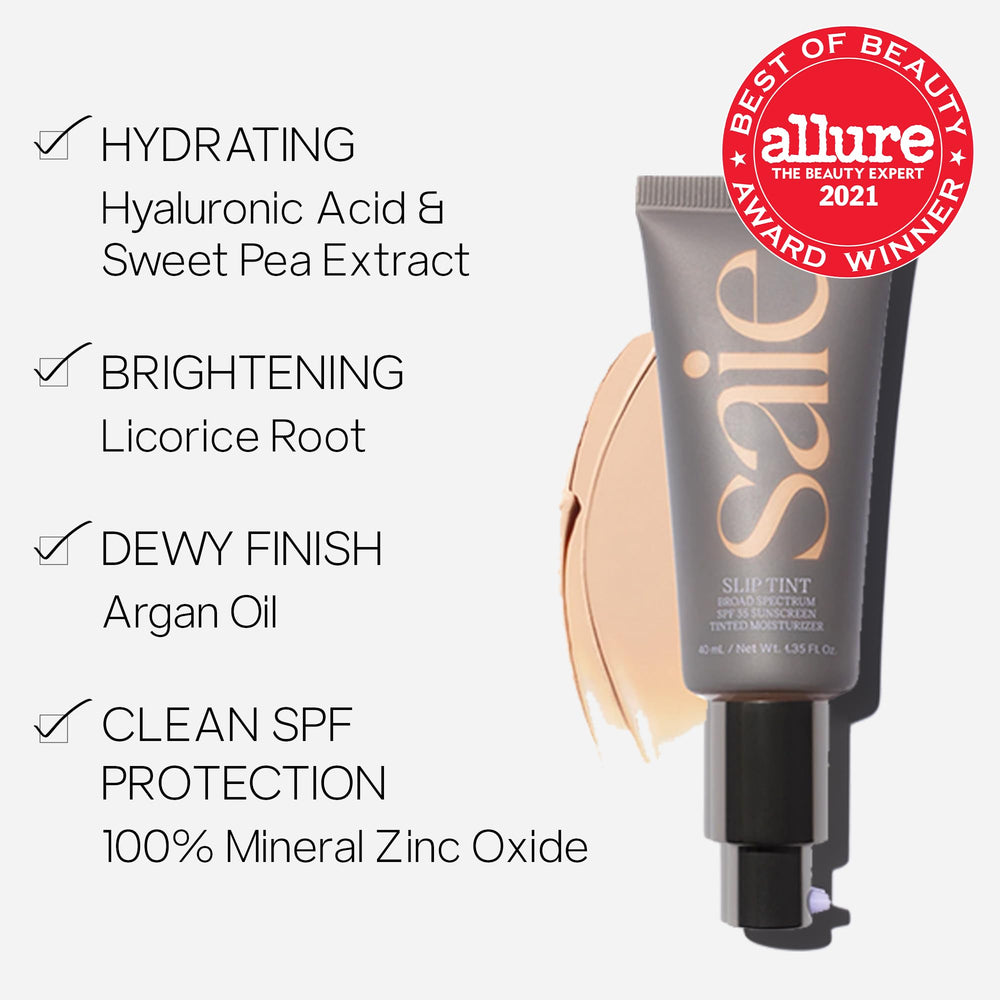 Textura ligera de Saie Slip Tint para acabado natural y luminoso