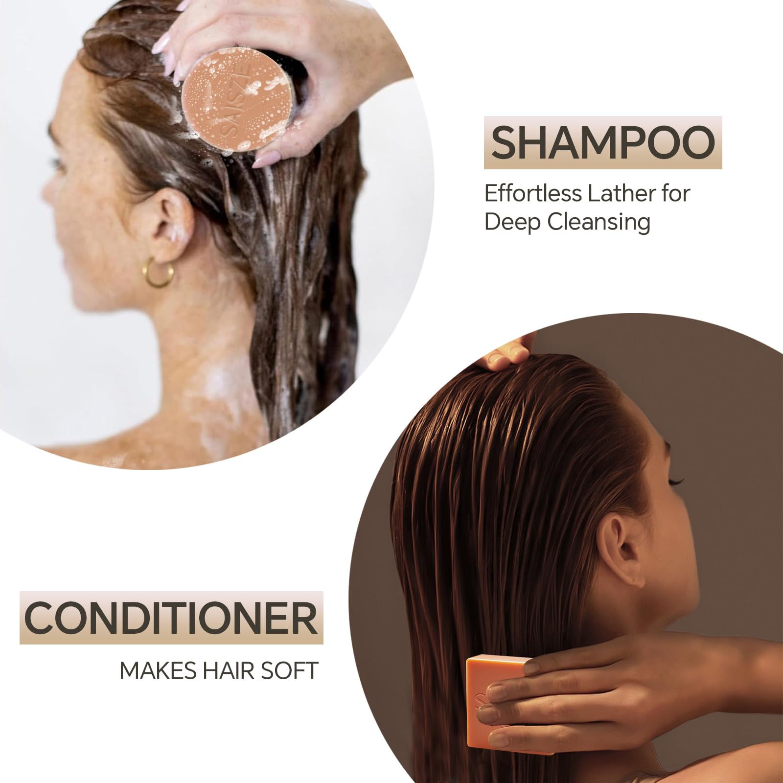 SAISZE uso diario, cabello suave gracias a la hidratacion.