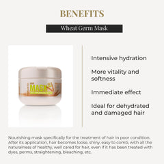 SALERM mascarilla nutritiva, aplicación en cabellos: desenreda y facilita el peinado.