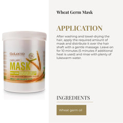 SALERM Masque nourrissant cheveux – application et soin en profondeur