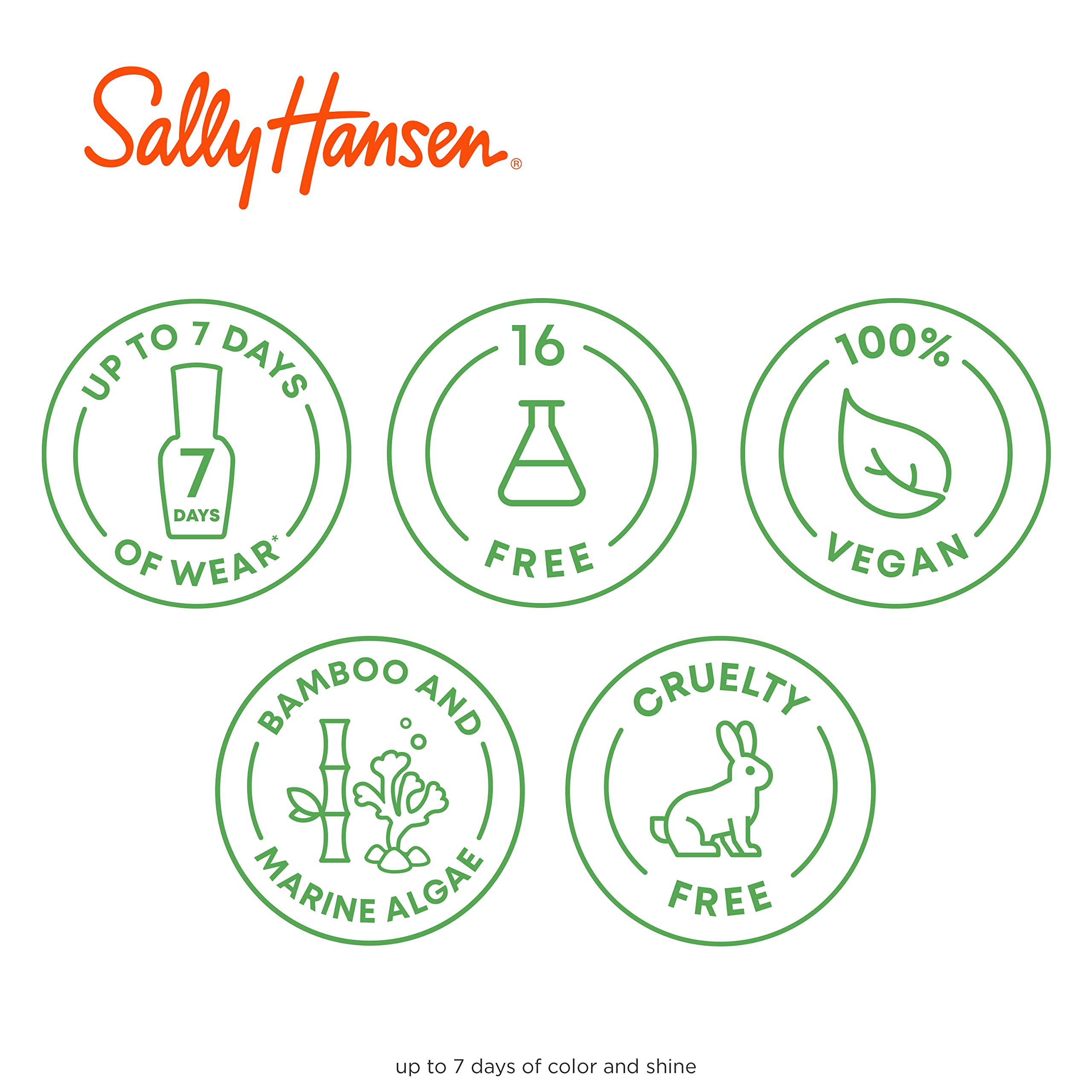 Sally Hansen Good. Kind. Pure: capa superior que sella el color y protege