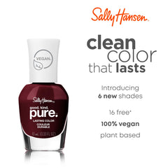 Pincel natural de Sally Hansen Good. Kind. Pure facilita aplicación uniforme.