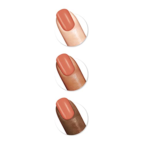 Sally Hansen Insta-Dri pincel preciso para una aplicación limpia.