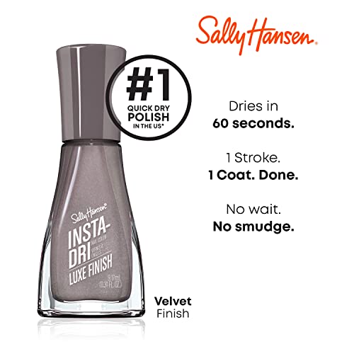 Sally Hansen Insta-Dri manicura en casa con acabado crema suave.