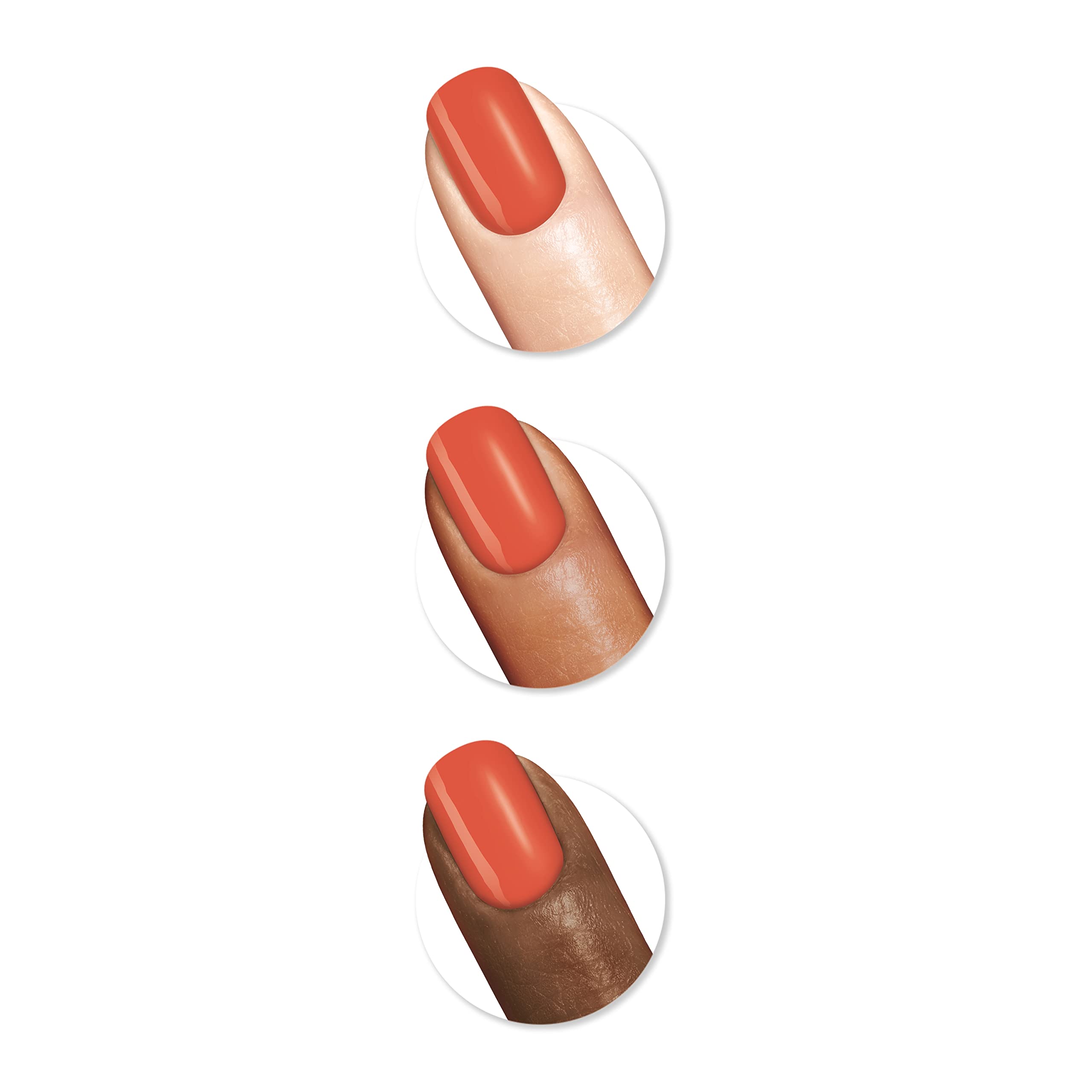 Color naranja opaco Sally Hansen Insta-Dri para un look audaz y duradero
