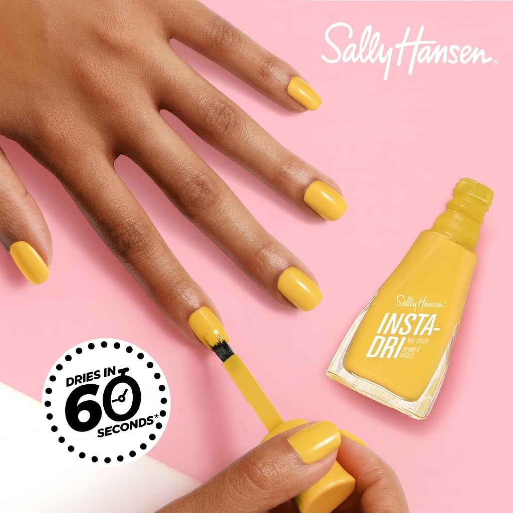 Sally Hansen Insta-Dri tono coral melocotón para un look cálido.