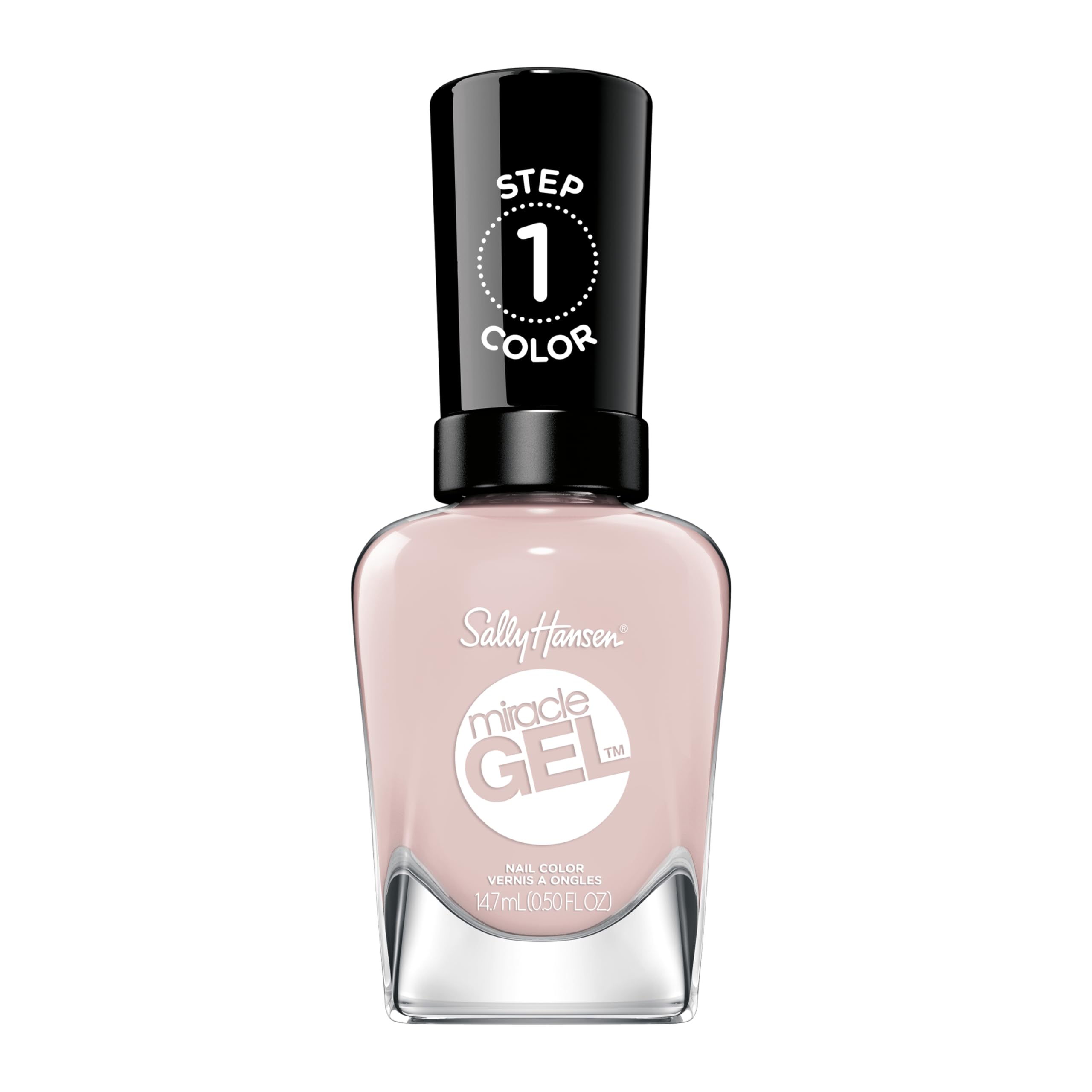 Sally Hansen Miracle Gel color tutu the ballet: color duradero con acabado gel en casa.
