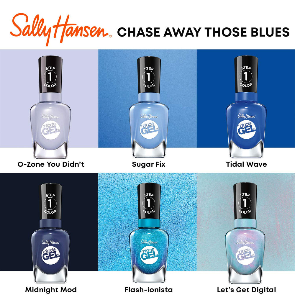 Sally Hansen Miracle Gel envase premium con aspecto profesional