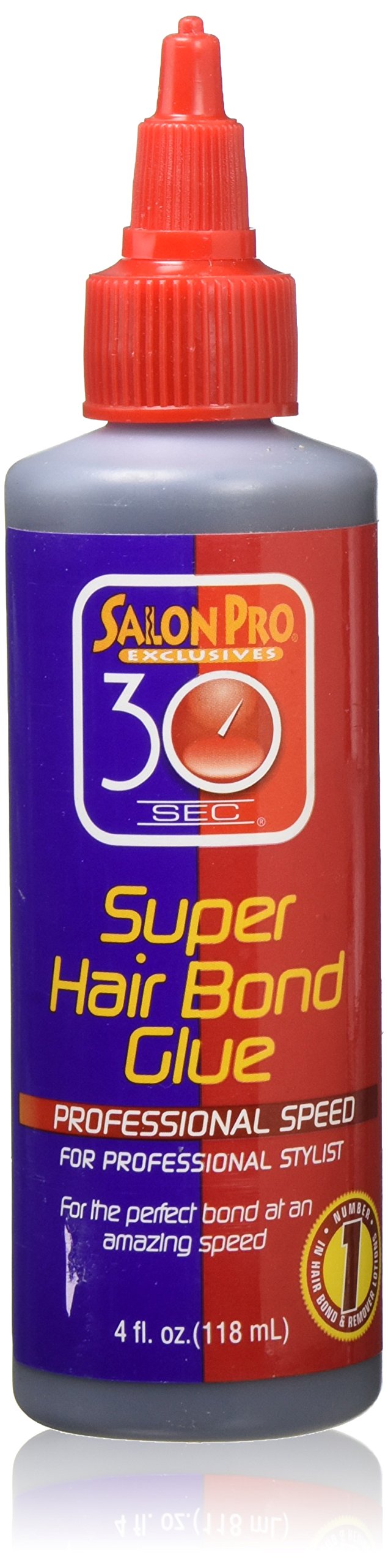 Salon Pro pegamento de unión 30 segundos con empaque compacto para almacenamiento fácil.