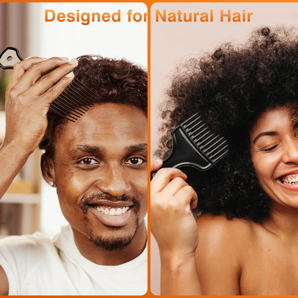 SALON SILK peine de púas para afro: eleva volumen y definicion rizos.