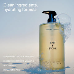 Salt & Stone gel de ducha con prebióticos para equilibrar la piel