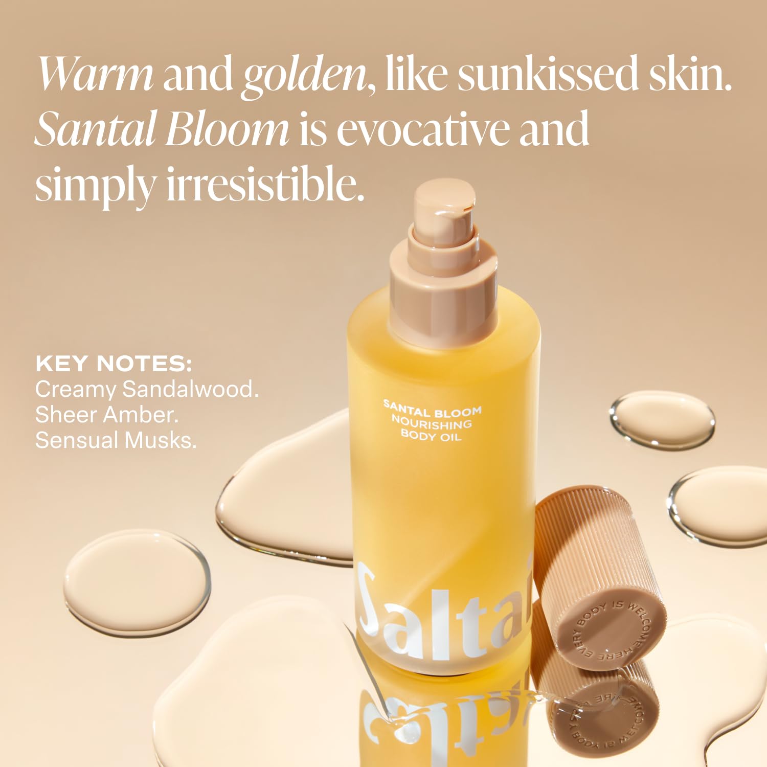 Saltair Santal Bloom body care ritual for daily pampering and scent.