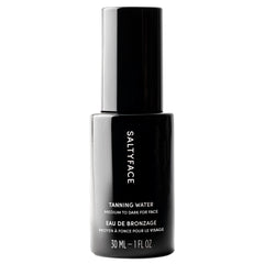 SALTYFACE Agua Bronceadora, atomizador para aplicación suave y uniforme.