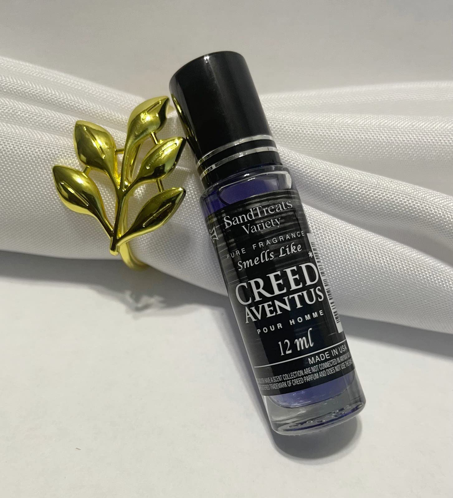 SandTreatsVariety Creed Aventus, envase-compacto-roll-on, ideal para bolso.