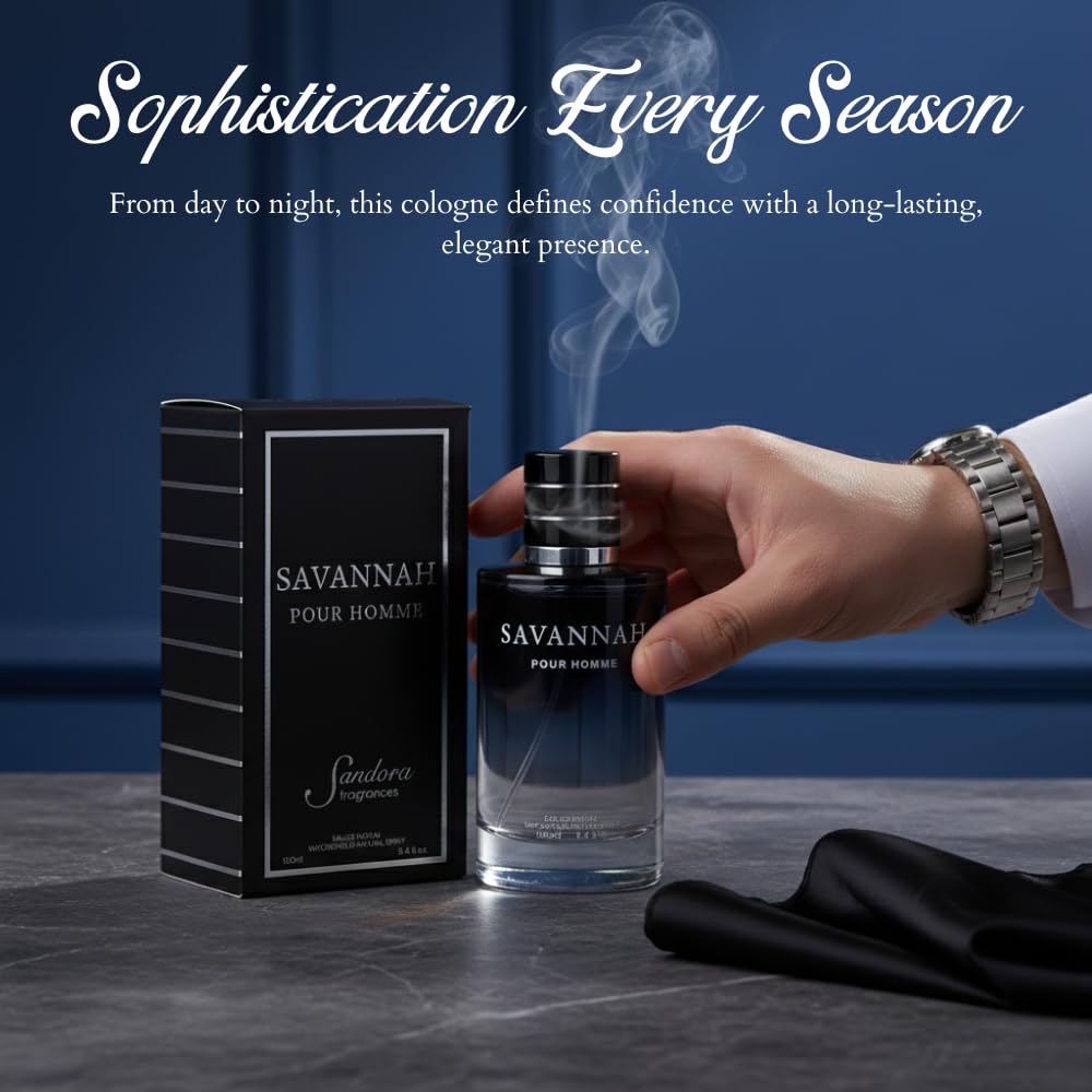 Uso diario de Sandora Fragrances, ideal para oficina y citas casuales.