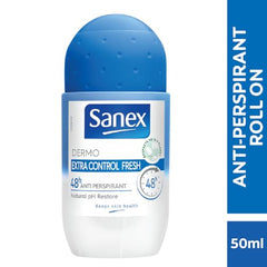 Aplicación axilar suave con Sanex Dermo Extra-Control, sensación cómoda.