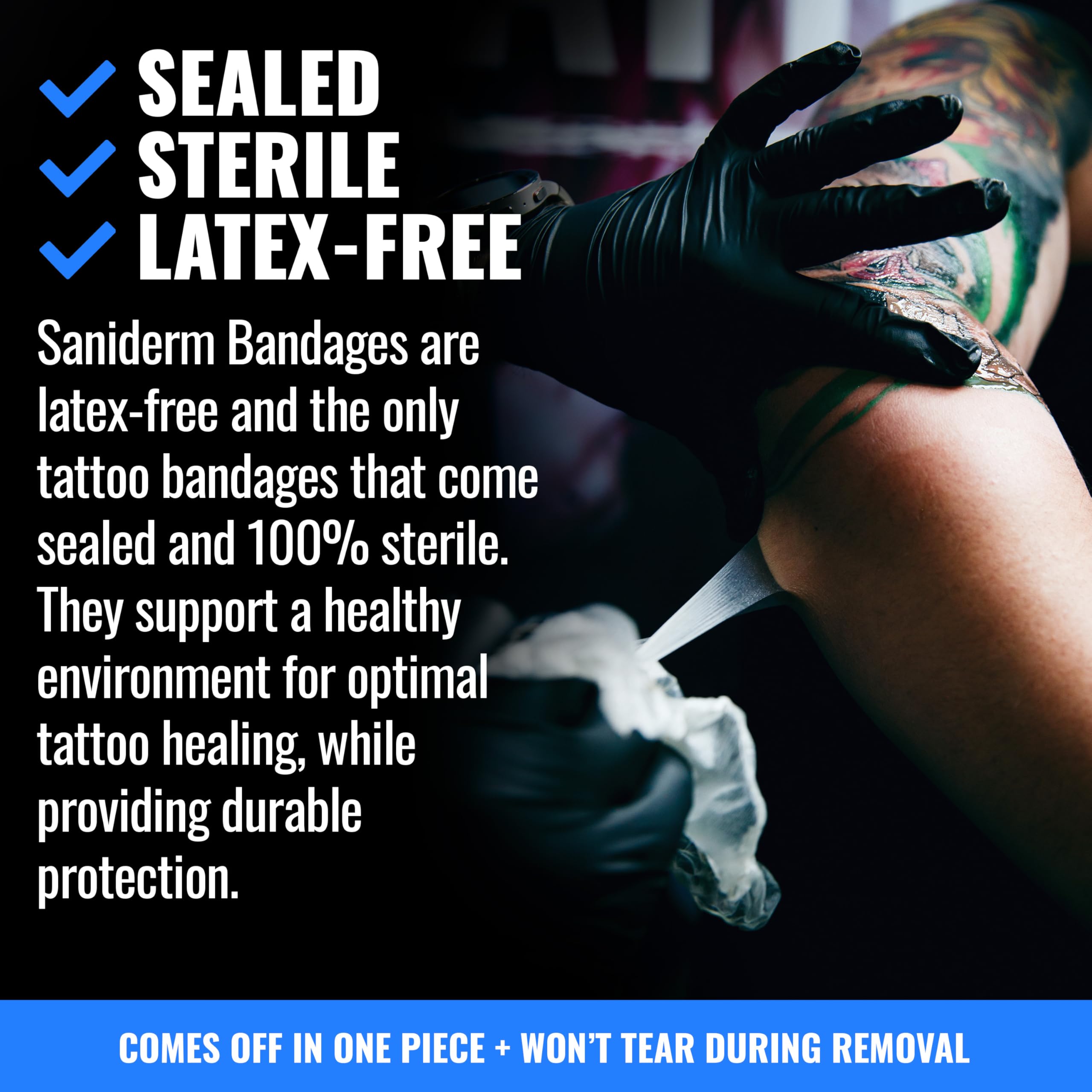Saniderm Flex material de poliuretano duradero y resistente