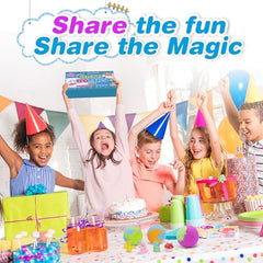 Caja regalo Santrela con 20 bombas de baño, regalo perfecto para fiestas infantiles.