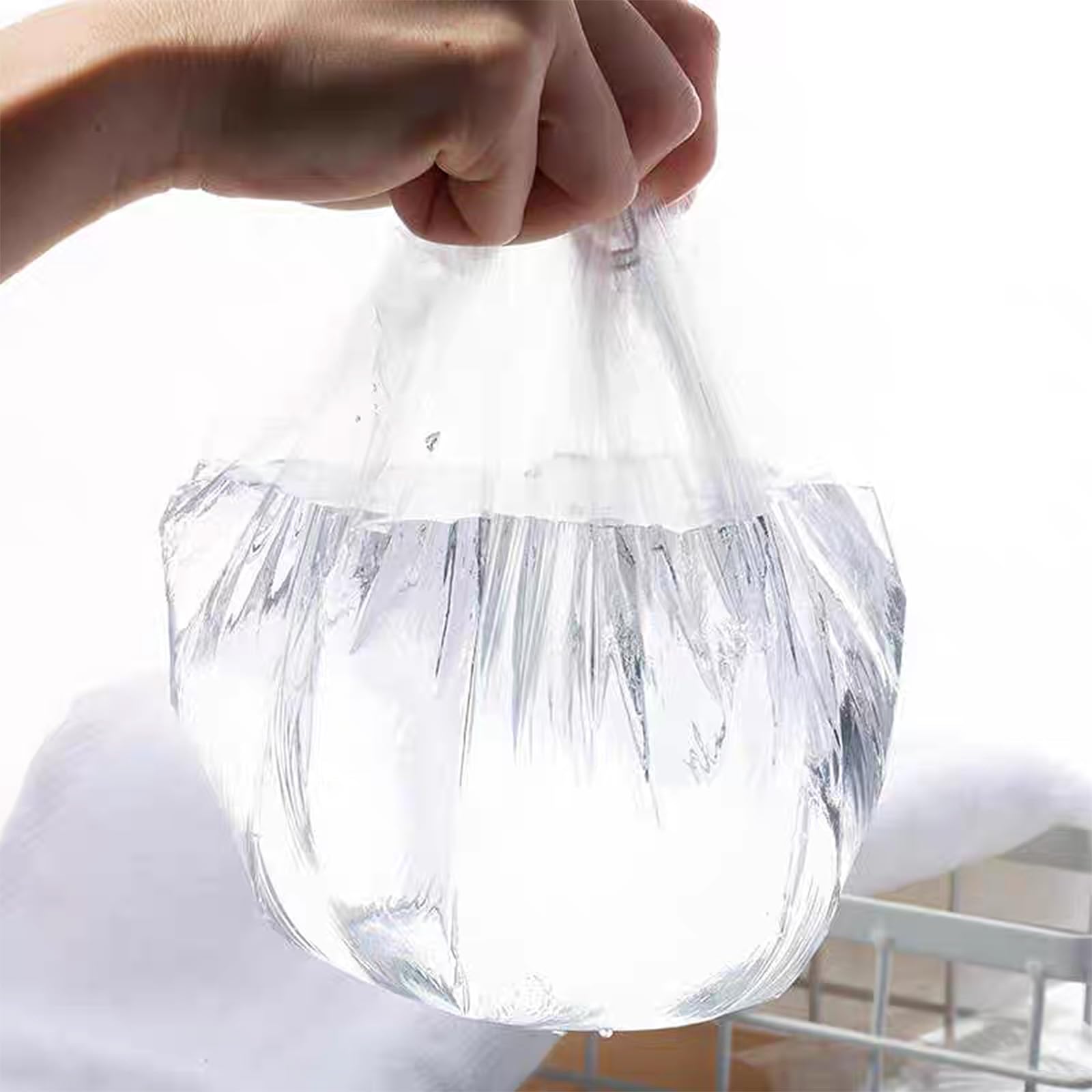 SAOYOAS paquete de 100 gorros para ducha, listo para hoteles y spa.