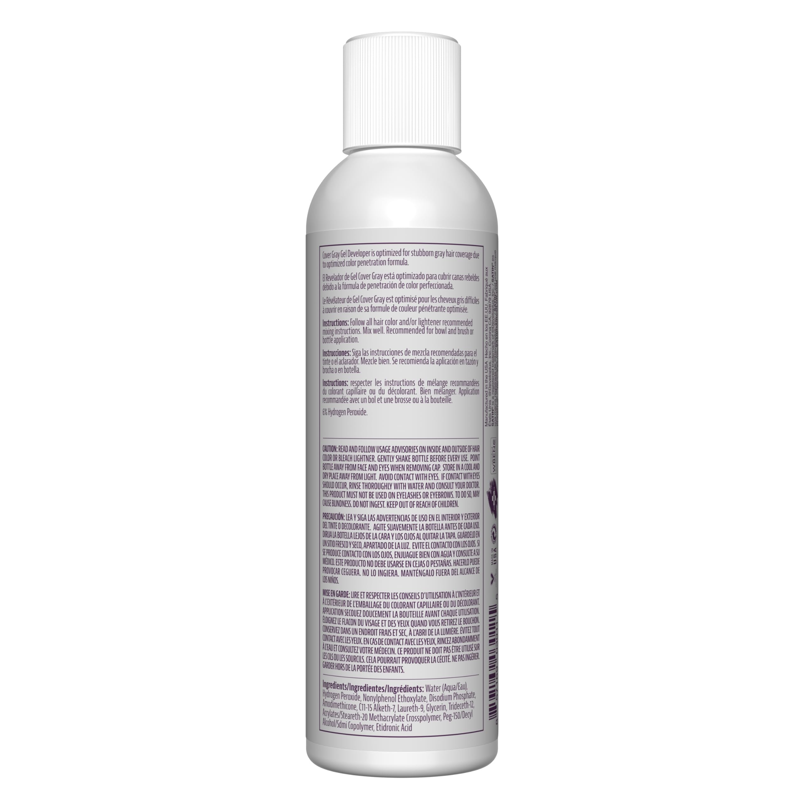 Satin cabello ultra saludable brillo: mejora el brillo y manejo.