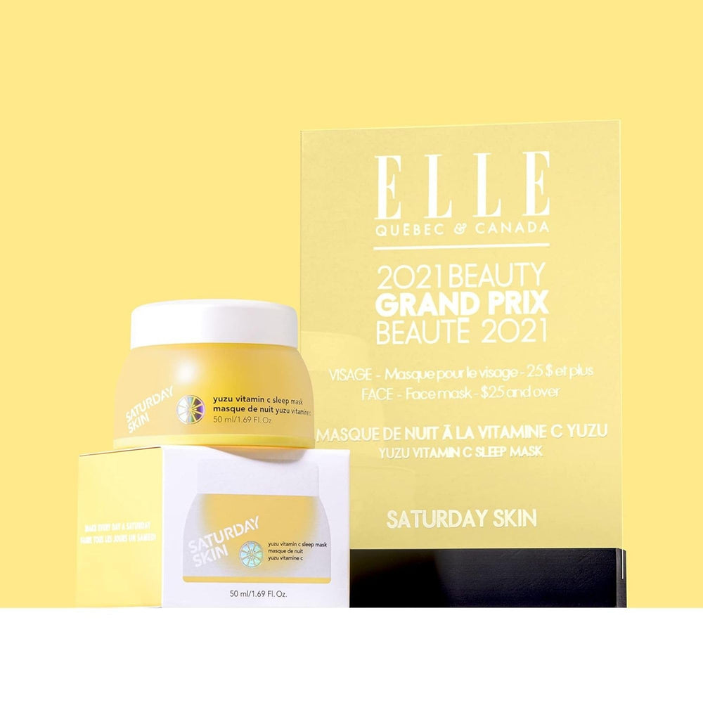 Saturday Skin Yuzu brillo al despertar tras uso nocturno