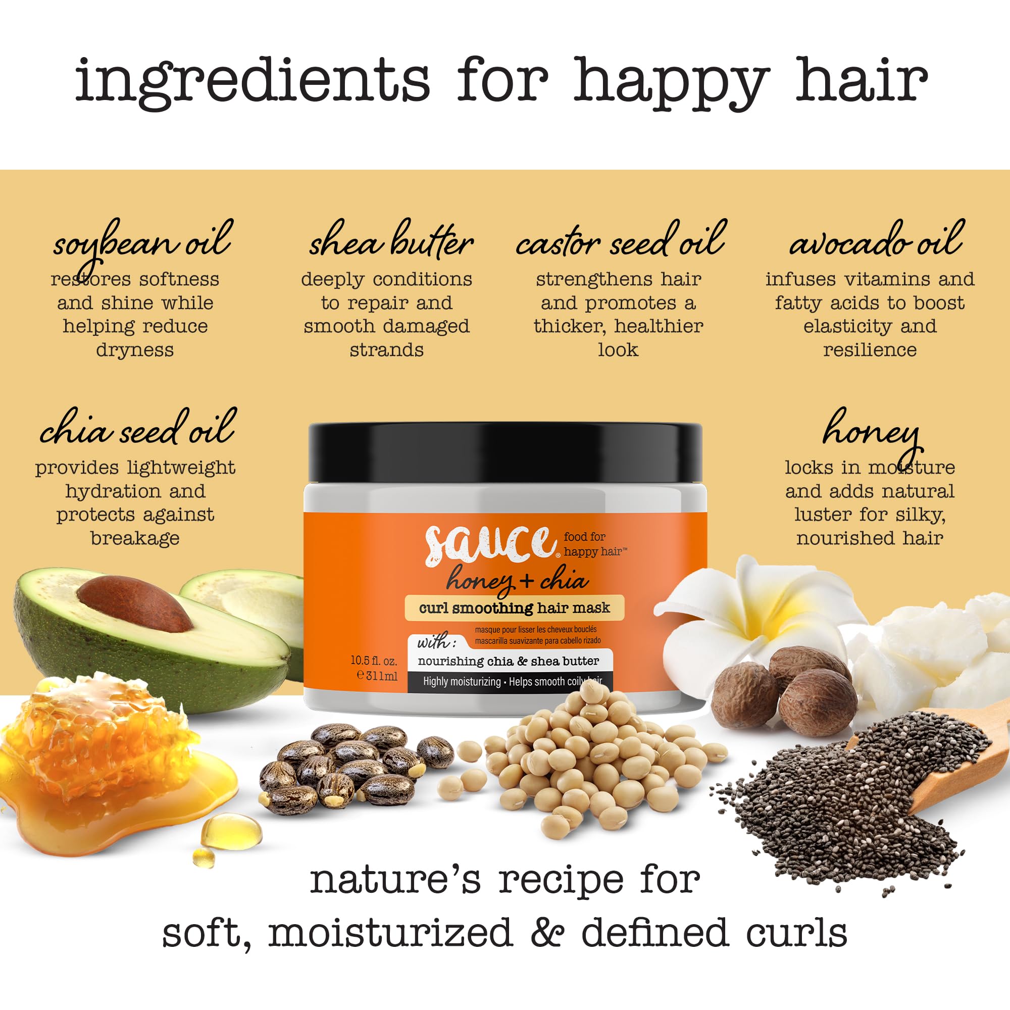 SAUCE BEAUTY antiencrespamiento suave para controlar el encrespamiento diario.