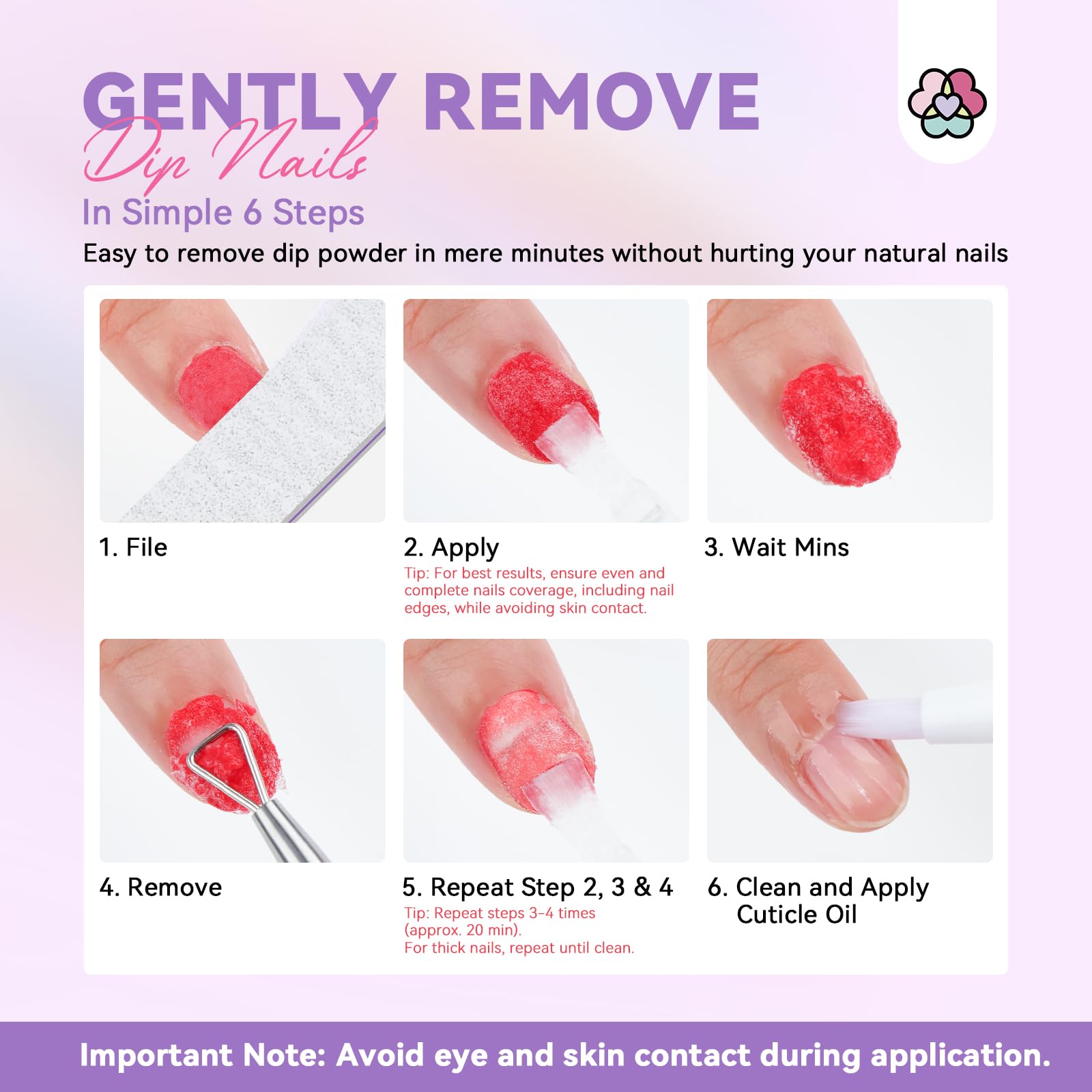 SAVILAND cleaning pads handy for post removal skin care