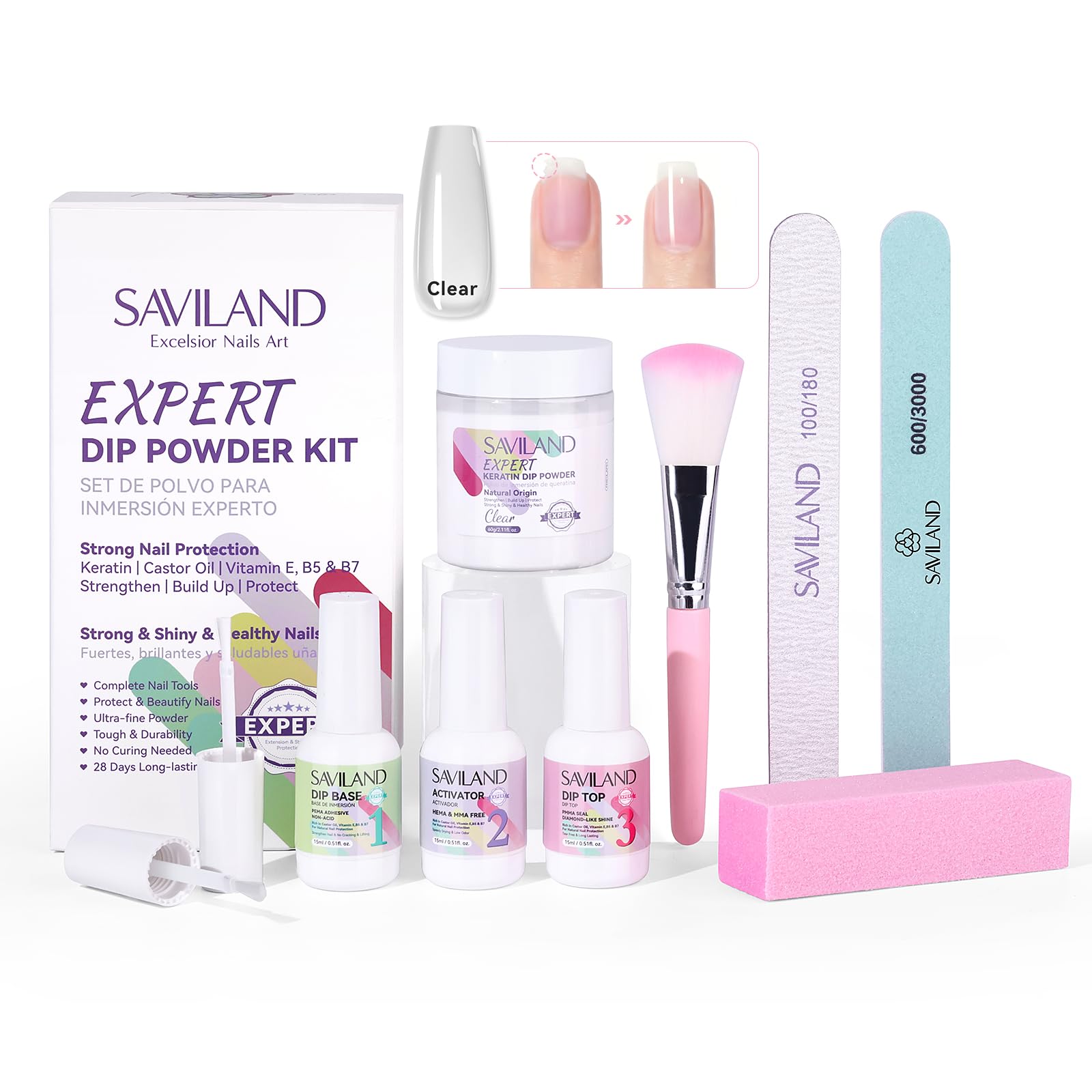 SAVILAND embalaje elegante, perfecto para regalo o almacenamiento.