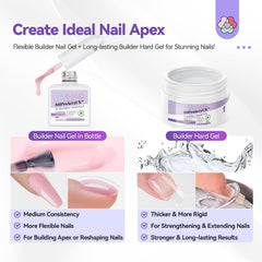 SAVILAND gel constructor desnudo para look natural