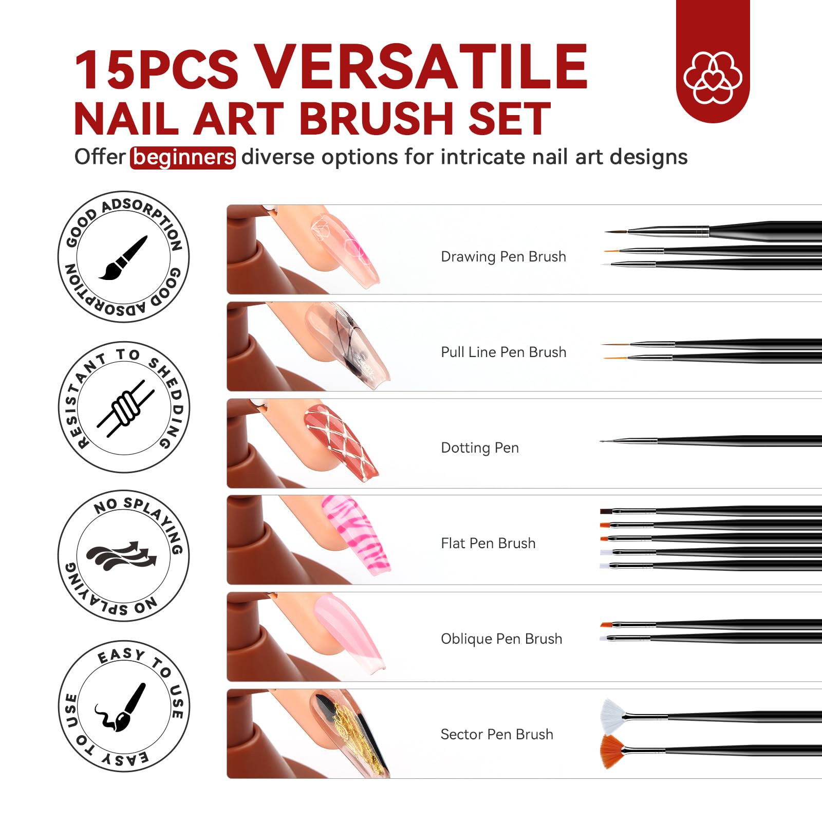 SAVILAND half-cover nail tips support precise, repeated design trials.