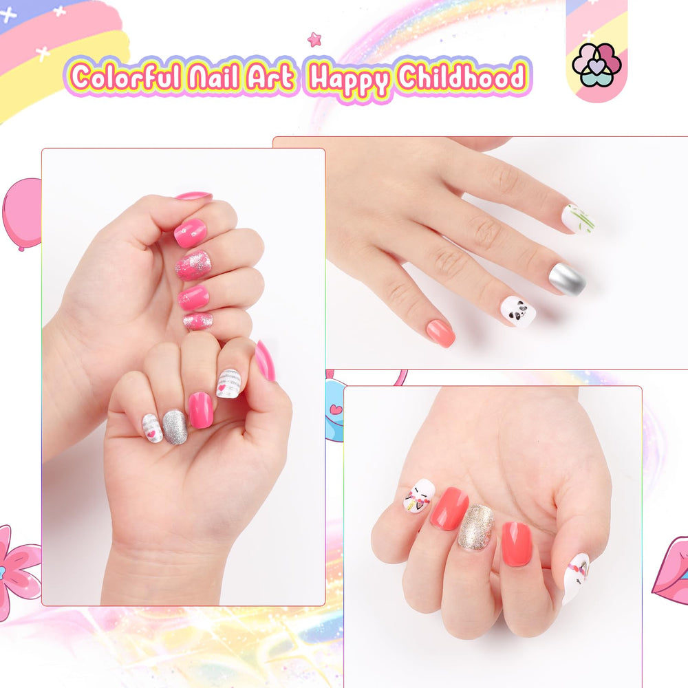 SAVILAND regalo ideal: set de uñas listo para regalar a niñas