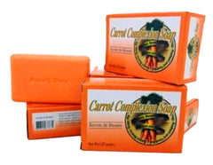 Savon De Beaute Carrot Complexion, jabon 3 piezas, limpia poros y deja piel suave