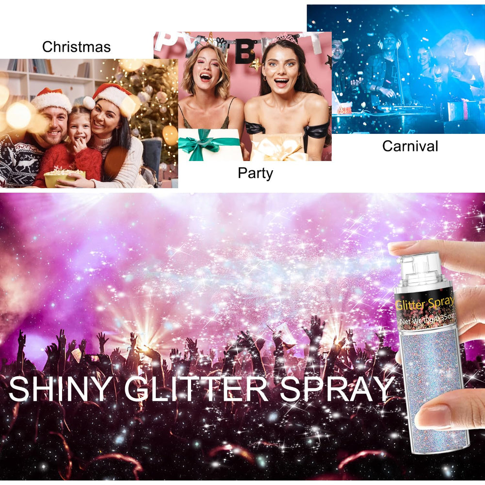 Scarman Glint-Rainbow: brillos suaves y seguros para la piel.