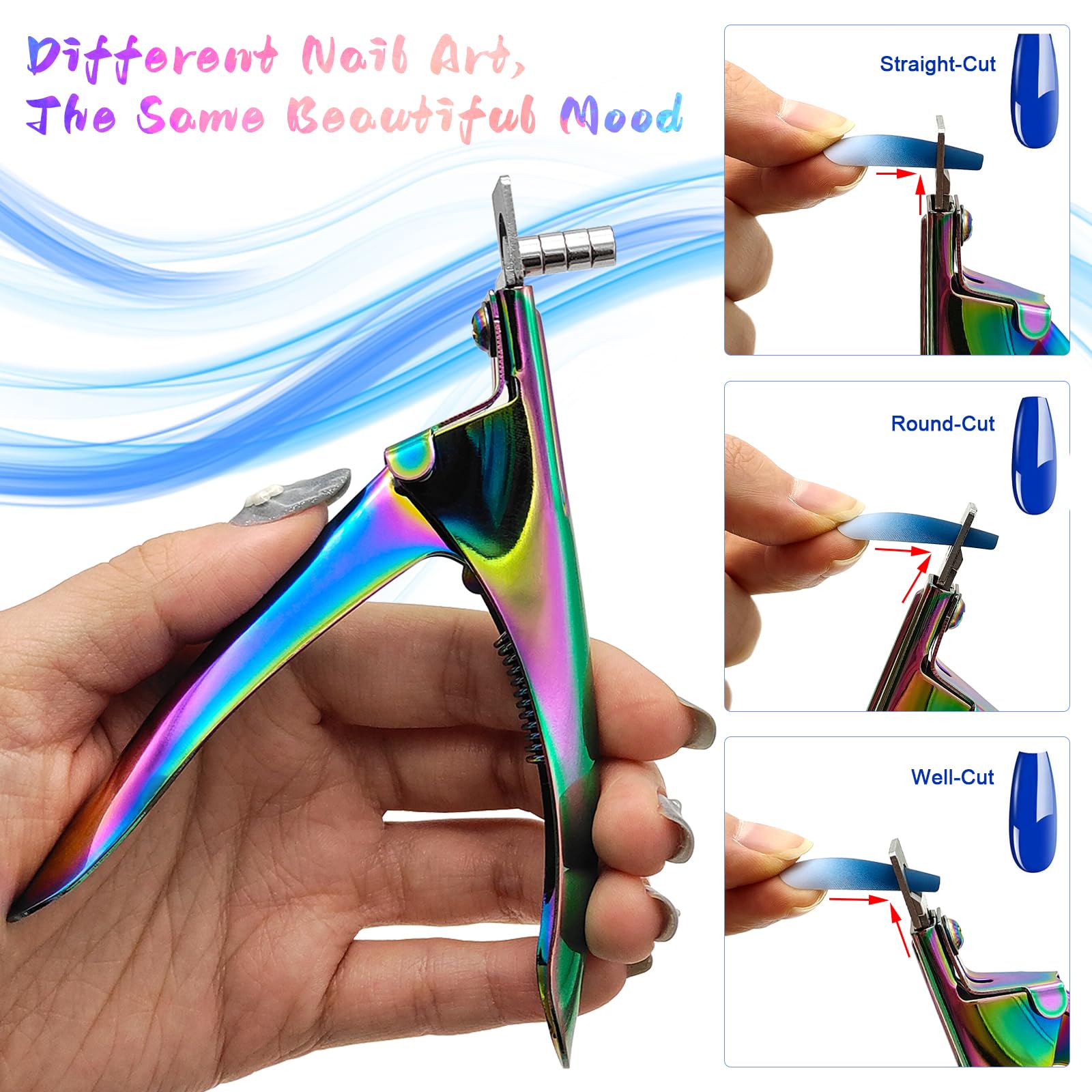 Scartink cortador de uñas de acero inoxidable para uso profesional y doméstico
