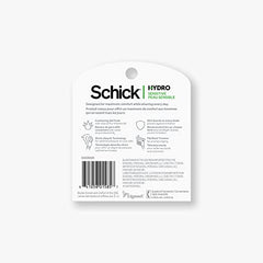 Schick Hydro 5 Sense cuchillas deslizantes de alto rendimiento con guardas de piel.