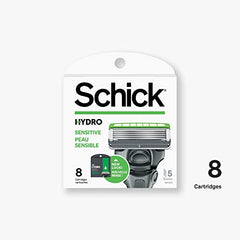 Schick Hydro 5 Sense gel sensible con extractos herbales ofrece comodidad diaria.