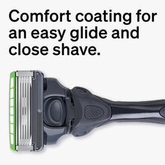 Cartuchos Schick Hydro Sensitive de tres hojas para afeitado estable.