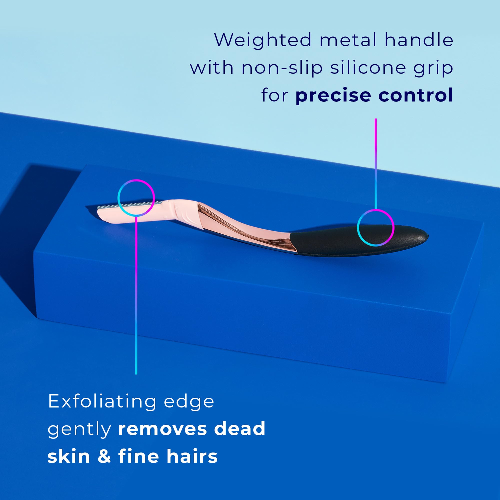 Schick Hydro Silk Dermaplaning textura piel más suave tras uso