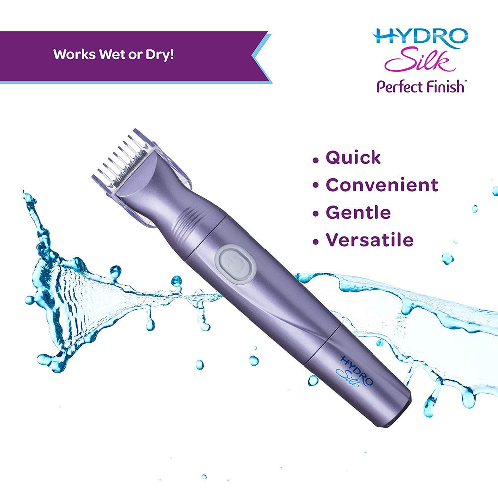 Schick Hydro Silk Perfect Finish, a prueba de agua para uso en la ducha.