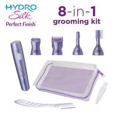 Schick Hydro Silk Perfect Finish, conjunto de accesorios para cuidado completo.