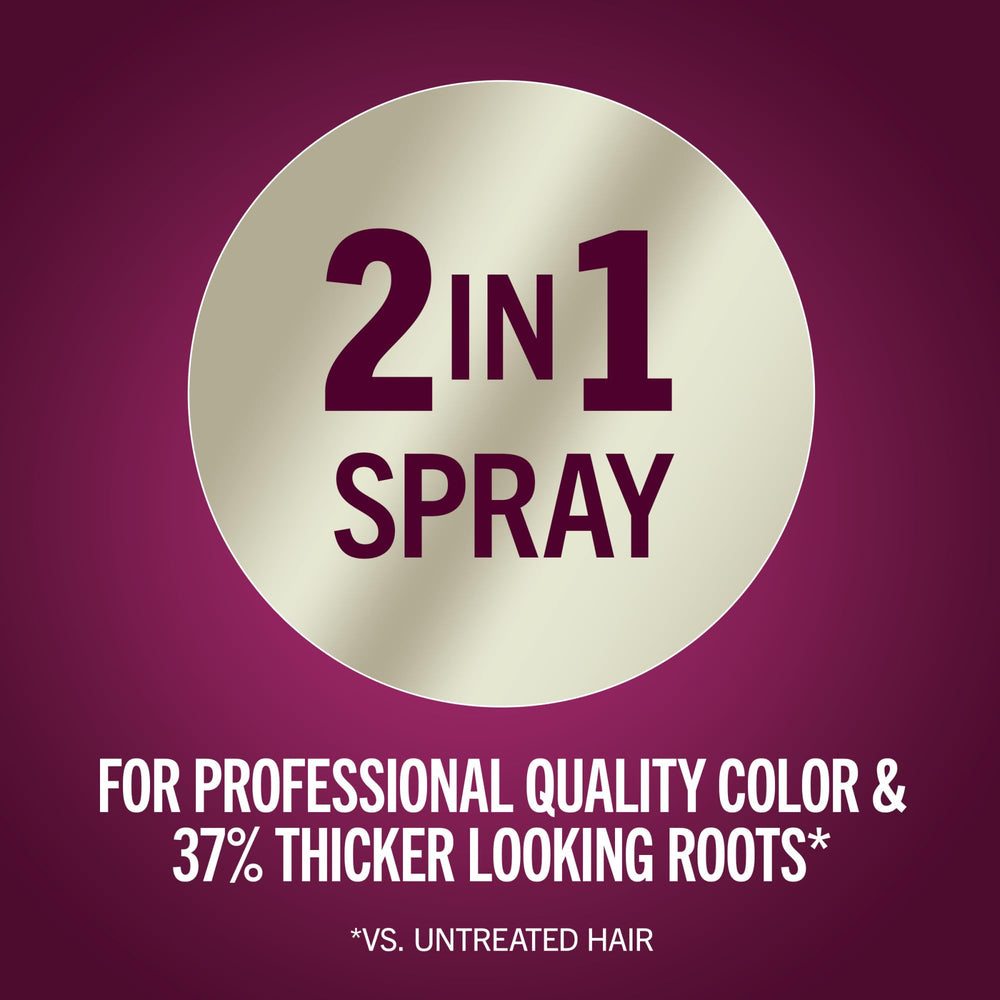 Schwarzkopf Keratin Root Spray seca rápido dejando una sensación suave