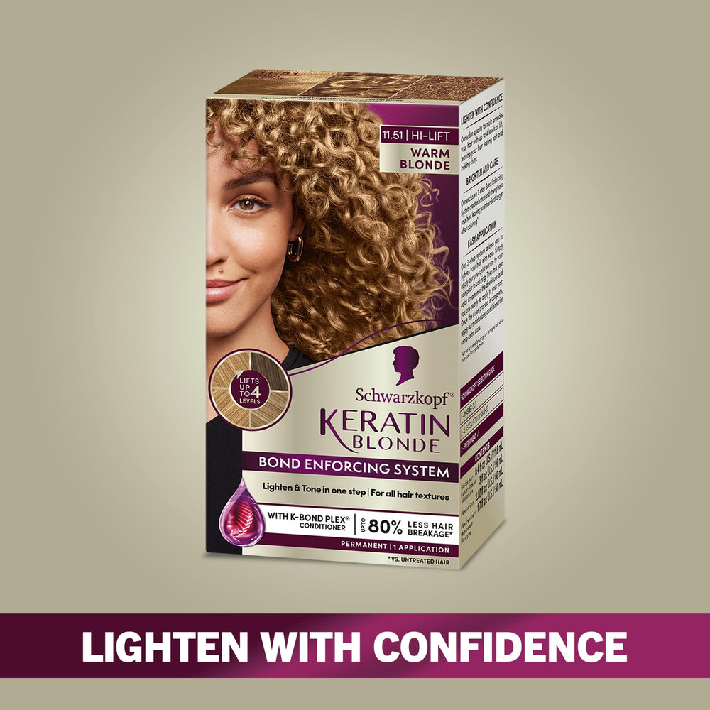 Schwarzkopf keratina rubio brillo duradero y color intenso